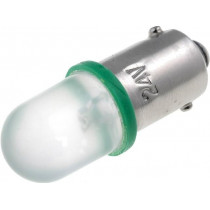 S-9 LED LAMP 24V G; LED lamp; green; BA9S; 24VDC; 24VAC; AUSPICIOUS