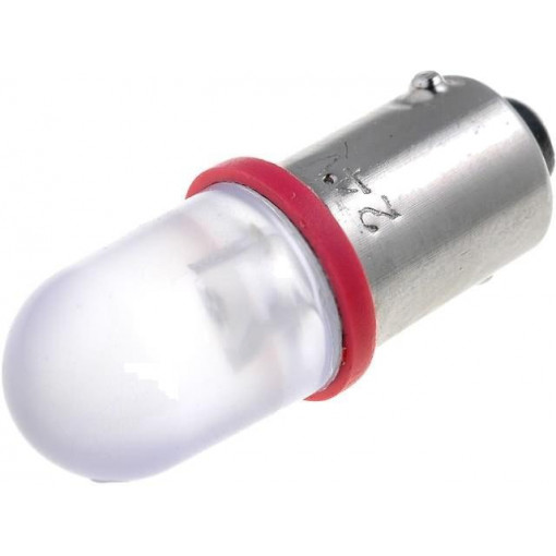 S-9, LED LAMP 24V R; LED lamp; red; BA9S; 24VDC; 24VAC; AUSPICIOUS