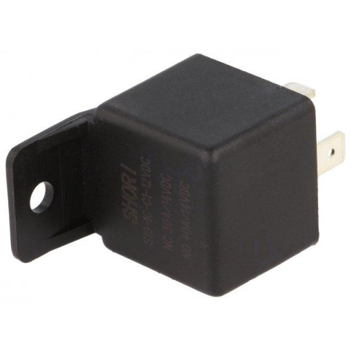 S10-1C-C1-12VDC; Relay: electromagnetic; SPDT; Ucoil: 12VDC; 40A; automotive; 1.8W; SHORI ELECTRIC S10-1C-C1-12VDC; Relay: electromagnetic; SPDT; Ucoil: 12VDC; 40A; automotive; 1.8W; SHORI ELECTRIC