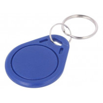 S103-BE; RFID pendant; blue; 100÷150kHz; Mat: plastic; 64bit; 4g; 