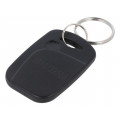 S1034N-BK; RFID pendant; black; 100÷150kHz; Mat: plastic; 64bit; 6g; 