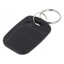 S1034N-BK; RFID pendant; black; 100÷150kHz; Mat: plastic; 64bit; 6g; 