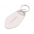 S1035N-WE; RFID pendant; white; 100÷150kHz; Mat: metal,plastic; 64bit; 12g; 