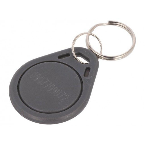 S103N-GY; RFID pendant; grey; 100÷150kHz; Mat: plastic; 64bit; 4g; 