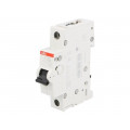 2CDS251001R0984; Circuit breaker; 230VAC; Inom: 0.5A; Poles: 1; DIN; Charact: C; 6kA; ABB