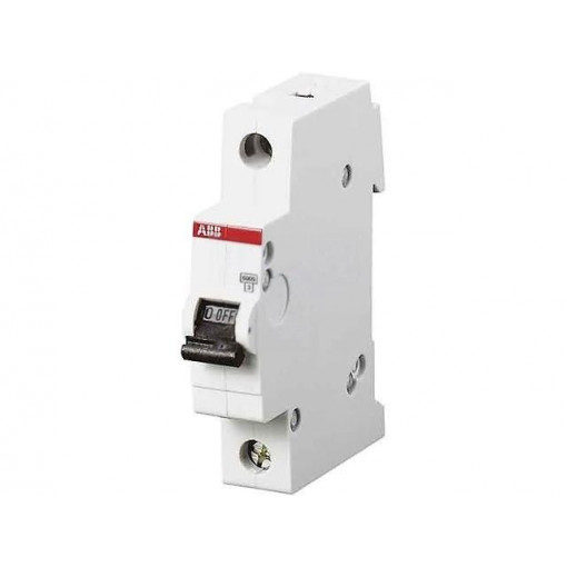 2CDS251001R0044; Circuit breaker; 230VAC; Inom: 4A; Poles: 1; DIN; Charact: C; 6kA; ABB