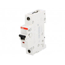 2CDS271001R0254; Circuit breaker; 230VAC; Inom: 25A; Poles: 1; DIN; Charact: C; 10kA; ABB