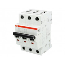 2CDS253001R0104; Circuit breaker; 400VAC; Inom: 10A; Poles: 3; DIN; Charact: C; 6kA; ABB