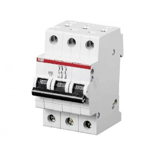 2CDS253001R0324; Circuit breaker; 400VAC; Inom: 32A; Poles: 3; DIN; Charact: C; 6kA; ABB