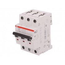 2CDS273001R0204; Circuit breaker; 400VAC; Inom: 20A; Poles: 3; DIN; Charact: C; 10kA; ABB