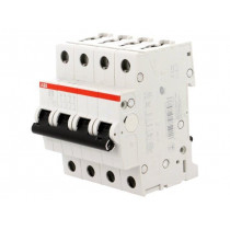 2CDS254001R0165; Circuit breaker; 400VAC; Inom: 16A; Poles: 4; DIN; Charact: B; 6kA; ABB
