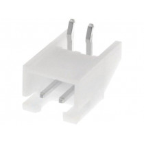 S2B-XH-A-1; Wire-board; socket; male; XH; 2.5mm; PIN: 2; THT; 250V; 3A; -25÷85°C; JST