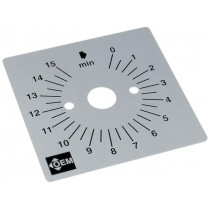S2H; Scale for mechanical timer; Application: MI2R; FAUCIGNY INSTRUMENTS S2H; Scale for mechanical timer; Application: MI2R; FAUCIGNY INSTRUMENTS