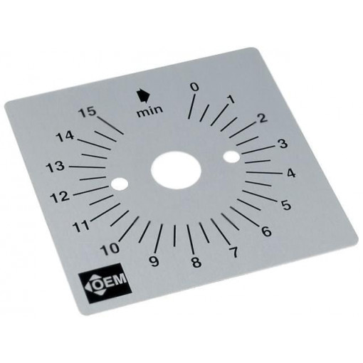 S2H; Scale for mechanical timer; Application: MI2R; FAUCIGNY INSTRUMENTS S2H; Scale for mechanical timer; Application: MI2R; FAUCIGNY INSTRUMENTS