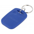 S3034BNR-BE; RFID pendant; laser printed code in 8H10D format; blue; 1024bit; 