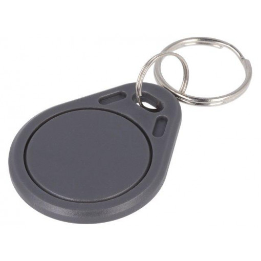 S303B-GY; RFID pendant; ISO/IEC14443-3-A; grey; 13.56MHz; Mat: plastic; 4g; 
