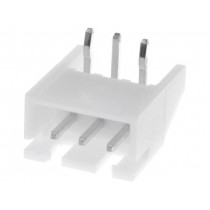 S3B-XH-A-1; Wire-board; socket; male; XH; 2.5mm; PIN: 3; THT; 250V; 3A; -25÷85°C; JST