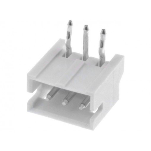 S3B-ZR; Socket; wire-board; male; ZH; 1.5mm; PIN: 3; THT; 50V; 1A; -25÷85°C; JST