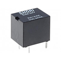 S3M-24-1C; Relay: electromagnetic; SPDT; Ucoil: 24VDC; 20A/14VDC; max.14VDC; SHORI ELECTRIC