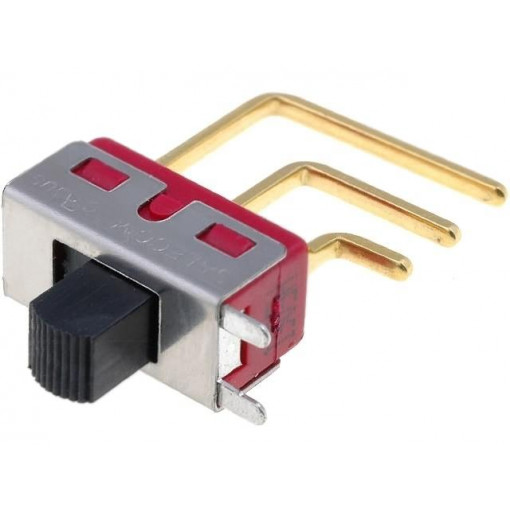 S3PCBKP; Switch: slide; Pos: 2; SPDT; 2A/250VAC; ON-ON; No.of term: 3; SALECOM ELECTRONICS