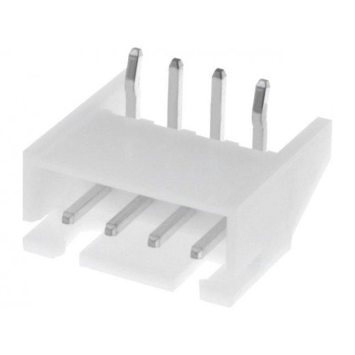 S4B-XH-A-1; Wire-board; socket; male; XH; 2.5mm; PIN: 4; THT; 250V; 3A; -25÷85°C; JST