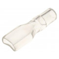 S5830; Terminals cover; 5.8mm; Ø: 3mm; straight; L: 23mm; Mat: PVC; FIX&FASTEN