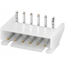 S6B-XH-A-1; Wire-board; socket; male; XH; 2.5mm; PIN: 6; THT; 250V; 3A; -25÷85°C; JST