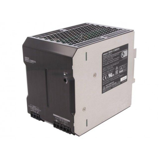S8VK-C48024; Power supply: switched-mode; 480W; 24VDC; 20A; 85÷264VAC; OUT: 1; OMRON S8VK-C48024; Power supply: switched-mode; 480W; 24VDC; 20A; 85÷264VAC; OUT: 1; OMRON