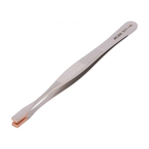 5577-145; Tweezers; Tweezers len: 145mm; Blades: wide; Tipwidth: 4mm; BAHCO