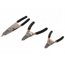 9938; Kit: pliers; Pcs: 3; The set contains: replaceable tips; straight; BAHCO