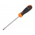 B191.040.100; Screwdriver; slot; 4,0x0,8mm; Blade length: 100mm; BAHCO