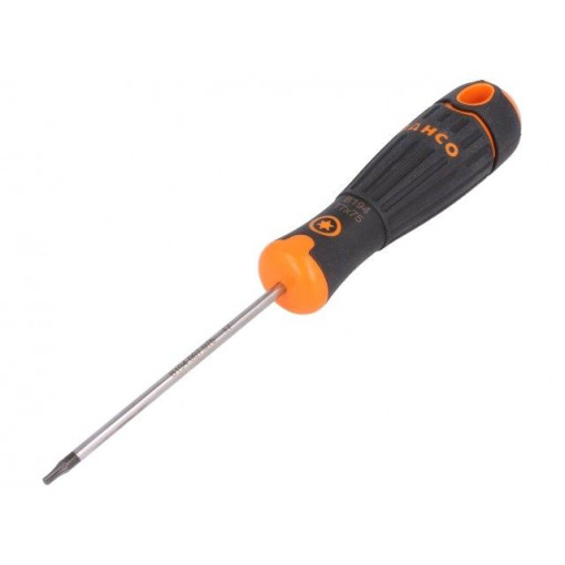 B194.007.075; Screwdriver; Torx®; TX07; Blade length: 75mm; Overall len: 170mm; BAHCO