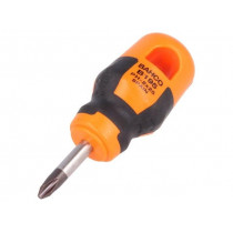 B195.002.025; Screwdriver; Phillips; PH2; Blade length: 25mm; Overall len: 85mm; BAHCO