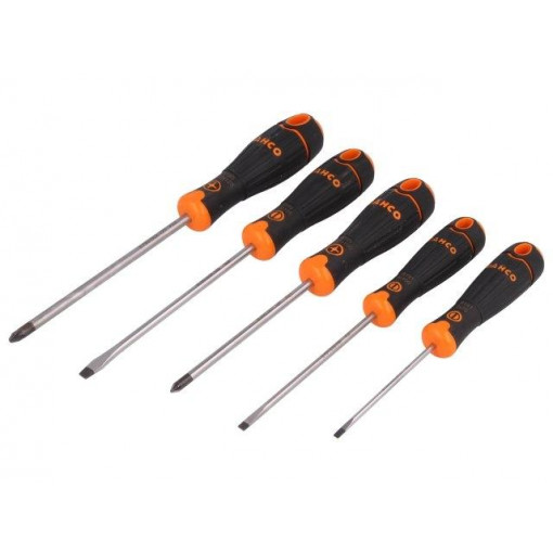 B219.015; Kit: screwdrivers; Pozidriv®,slot; BAHCO