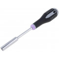 BE-7810; Screwdriver; hex socket; Blade length: 125mm; Overall len: 247mm; BAHCO
