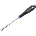 BE-7855; Screwdriver; hex socket; Blade length: 125mm; Overall len: 247mm; BAHCO