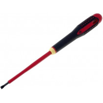BE-8040S; Screwdriver; insulated; slot; 4,0x0,8mm; Blade length: 100mm; BAHCO