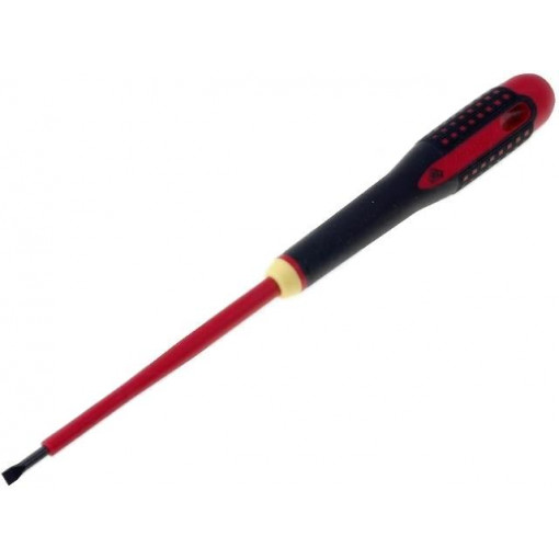 BE-8040S; Screwdriver; insulated; slot; 4,0x0,8mm; Blade length: 100mm; BAHCO