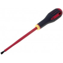 BE-8255S; Screwdriver; insulated; slot; 6,5x1,2mm; Blade length: 150mm; BAHCO
