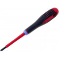 BE-8810S; Screwdriver; insulated; Pozidriv®; PZ1; Blade length: 80mm; 1kVAC; BAHCO