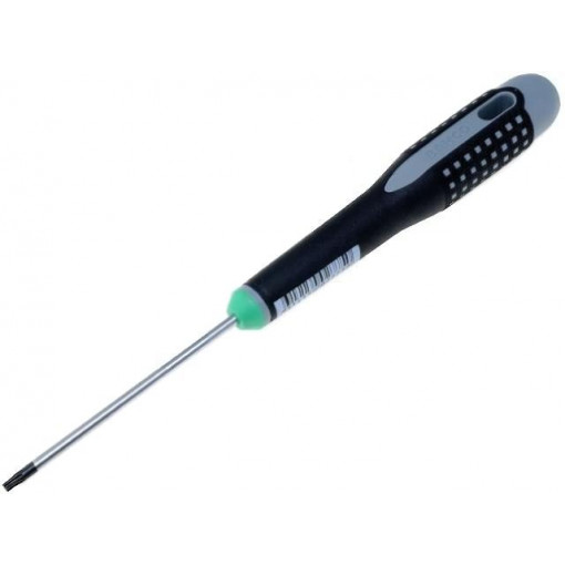 BE-8909; Screwdriver; Torx®; TX09; Blade length: 75mm; Overall len: 197mm; BAHCO