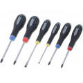 BE-9886; Kit: screwdrivers; Pcs: 6; Phillips,Pozidriv®,slot; Series: ERGO®; BAHCO