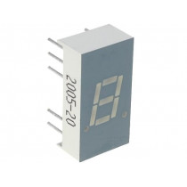 SA03-11EWA; Display: LED; 7-segment; 7.62mm; 0.3