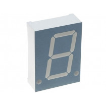 SA08-11GWA; Display: LED; 7-segment; 20.32mm; 0.8