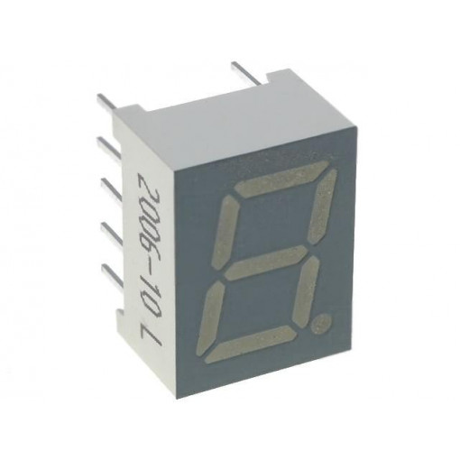 SA39-11EWA; Display: LED; 7-segment; 9.9mm; 0.39