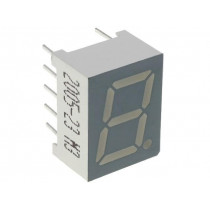 SA39-11GWA; Display: LED; 7-segment; 9.9mm; 0.39