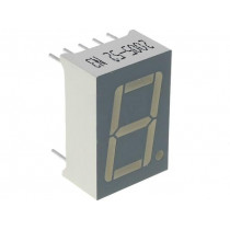 SA56-11GWA; Display: LED; 7-segment; 14.22mm; 0.56