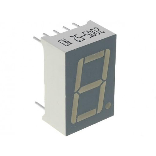 SA56-11GWA; Display: LED; 7-segment; 14.22mm; 0.56