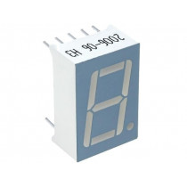 SA56-11LGWA; Display: LED; 7-segment; 14.22mm; 0.56