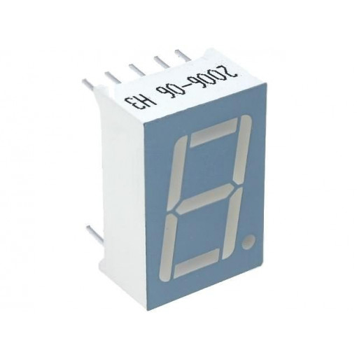 SA56-11LGWA; Display: LED; 7-segment; 14.22mm; 0.56